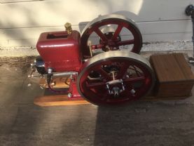 Newbuild Redwing 1/4 Scale  Water cooled engine